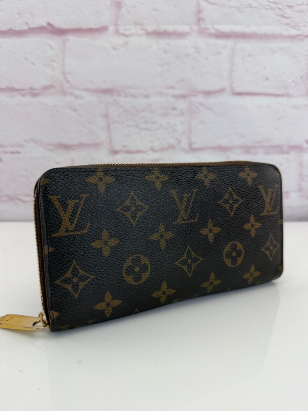 Louis Vuitton Monogram Canvas Full Zip Wallet